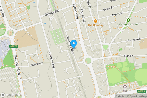 Map location for 130 Monument Court, Woolners Way, STEVENAGE, Hertfordshire, SG1 3AE