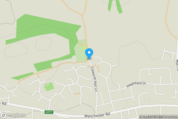 Map location for Cleworth Hall Lane, Manchester, Lancashire, M29 8WS