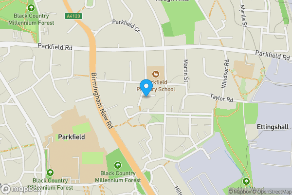 Map location for 2 Penhallow Drive, Wolverhampton, WV4 6EY