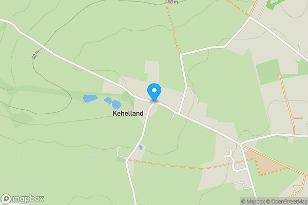 Map location for Higher Kehelland, Camborne, Cornwall, TR14 0DN