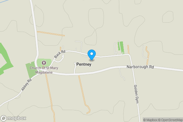 Map location for Church Farm Cottage, Back Road, Pentney, King's Lynn, Norfolk PE32 1JW