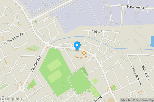 Map location for 115 Rockingham Road, Corby, Northamptonshire NN17 1JW
