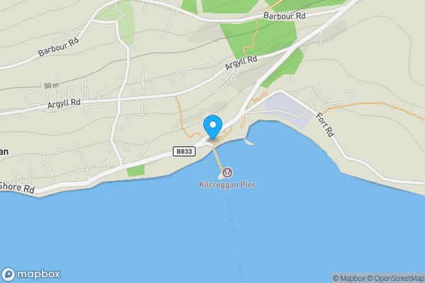 Map location for Development Site at Ferry Brae, Kilcreggan, G84 0JL