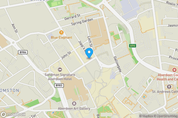 Map location for 5 St Andrews Street LET INVESTMENT, Aberdeen, AB25 1BQ