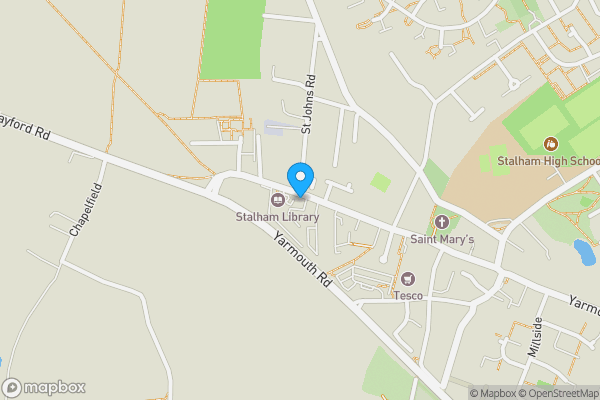 Map location for Kingfisher Hotel, 12 High Street, Stalham, Norwich, Norfolk NR12 9AN