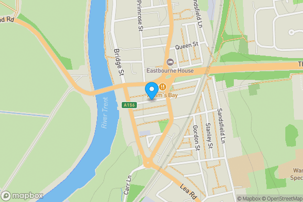 Map location for Trent Street, GAINSBOROUGH, Lincolnshire, DN21 1JZ