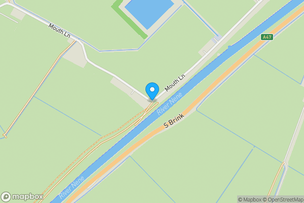 Map location for Greenwood House, Mouth Lane, North Brink, Wisbech PE13 4UQ