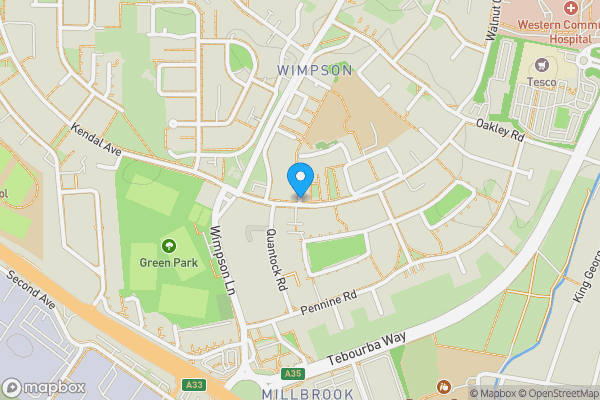 Map location for Binsey Close, Southampton, Hampshire, SO16 4AQ