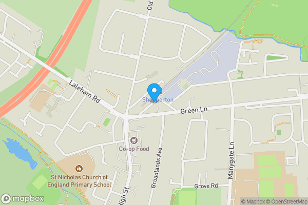 Map location for Terminal House, Station Approach, Shepperton, Surrey, TW17 8AS