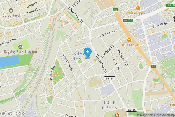 Map location for Avon Street, STOCKPORT, Cheshire, SK3 8DR