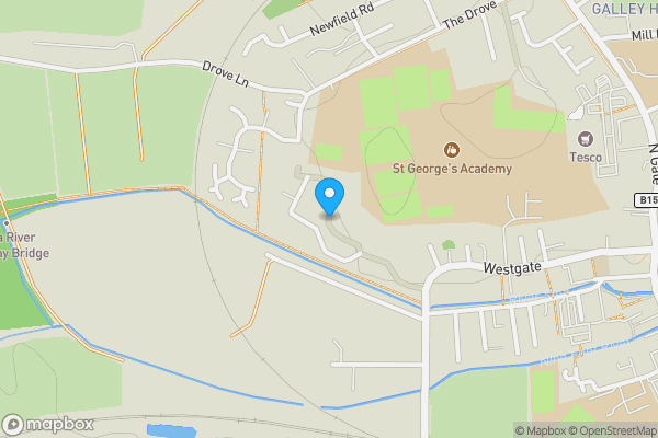 Map location for Westgate Park, SLEAFORD, Lincolnshire, NG34 7QP