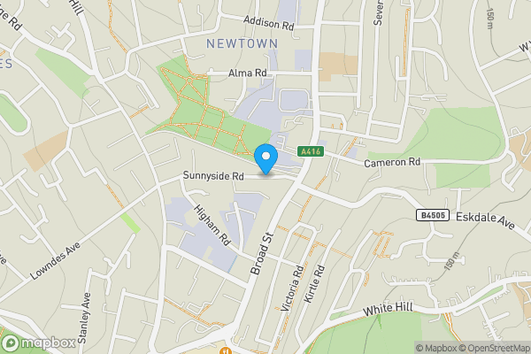 Map location for Sunnyside Road, Chesham, Buckinghamshire, HP5 2AR