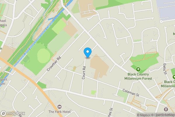 Map location for 31 Court Road, Wolverhampton, West Midlands, WV6 0JN