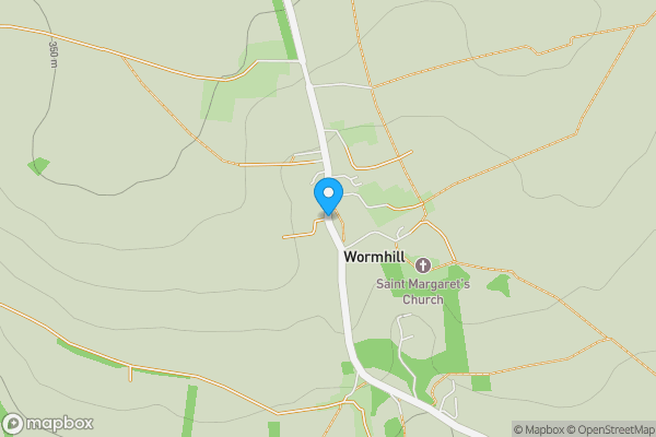 Map location for Nuclear Bunker, Land East Of Longridge Lane, Wormhill Near Buxton, Derbyshire SK17 8AE