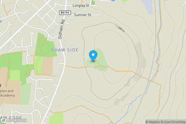 Map location for Breeze Hill House, Oldham Road, Shaw, Oldham OL2 8SS