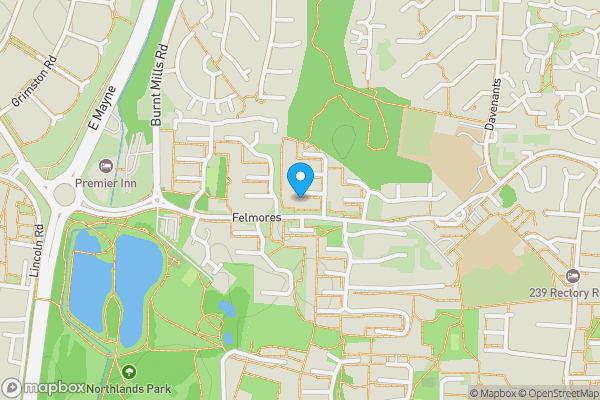 Map location for 8 Winstree, Basildon, Essex, SS13 1PG