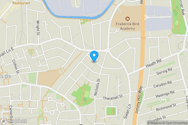 Map location for 22 Leopold Road, Coventry, CV1 5BL