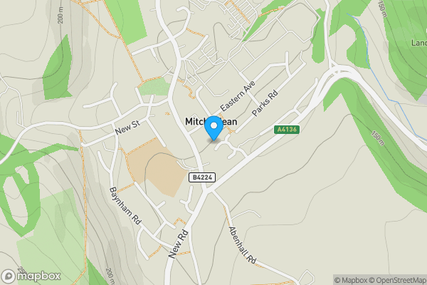 Map location for 34 Dean Meadows, Mitcheldean, Gloucestershire, GL17 0EJ