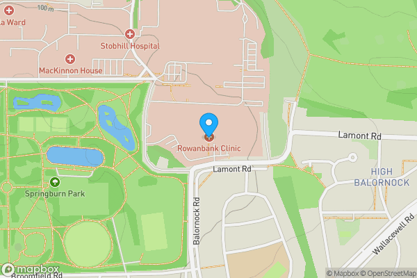 Map location for Land at Balornock Road, Balornock, Glasgow, G21 3UL