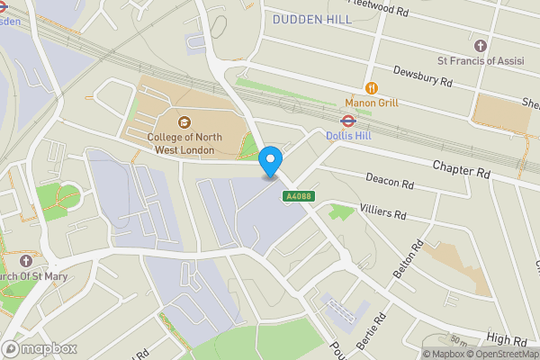 Map location for 30 High Road, Willesden, London, NW10 2QD