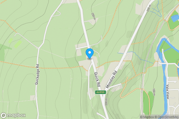 Map location for 7 Quick Road, Mossley, OL5 0RN