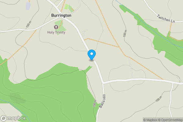 Map location for The Barnstaple Inn, Road from Red Post Cross to Balls Corner, Burrington, Umberleigh, Devon, EX37 9JG