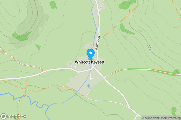 Map location for Barn at 6, Whitcott Keysett, Craven Arms, SY7 8QE