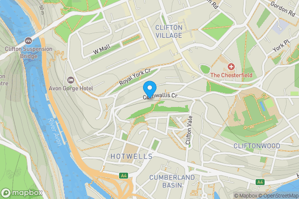 Map location for SFF, 19, Cornwallis Crescent, Clifton, BS8 4PJ