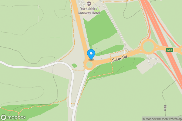 Map location for South Milford Hotel, Selby Fork, South Milford, Leeds, West Yorkshire, LS25 5LF