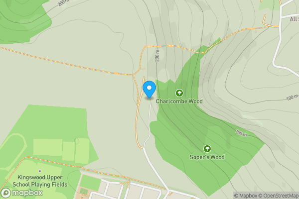 Map location for Ravenswell Lodge, Charlcombe, Bath, BA1 9BQ