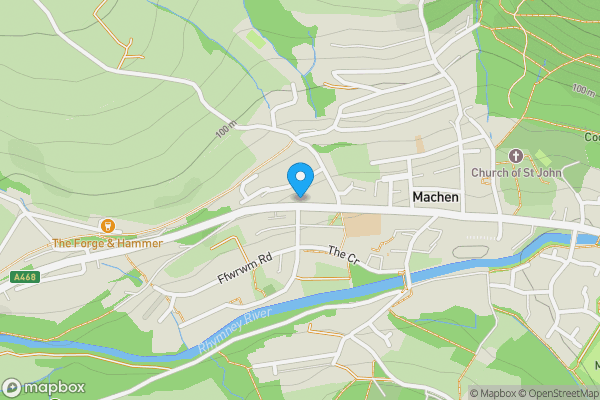 Map location for 3 Commercial Road, Machen, Caerphilly, CF83 8NB