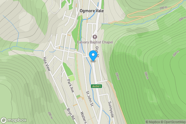 Map location for High Street, BRIDGEND, CF32