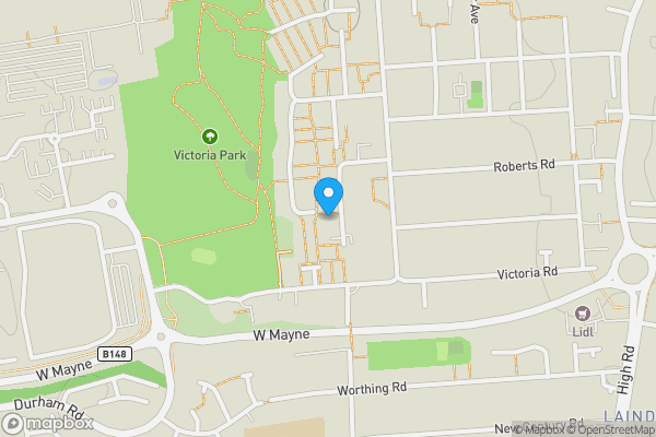 Map location for 60 Gaywood, Basildon, Essex, SS15 6EX