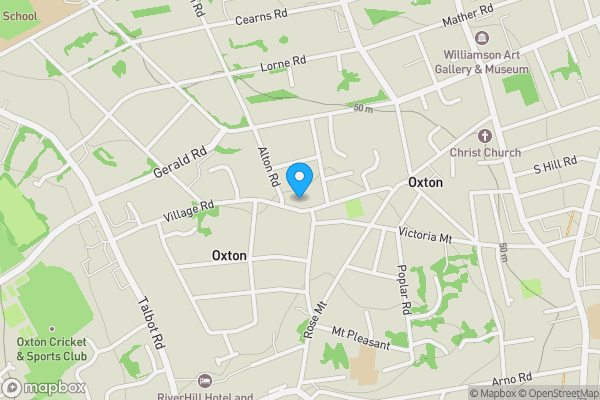 Map location for 26 Village Road, Oxton, Wirral, Merseyside, CH43 5SR