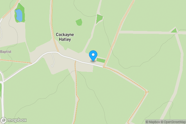 Map location for Plot 1 – Freehold land off, 31 Village Road, Cockayne Hatley, Sandy, Bedfordshire, SG19 2EE