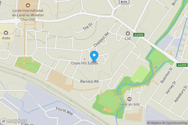 Map location for 196 Bilsby Lodge, Chalklands, WEMBLEY, Middlesex, HA9 9DY