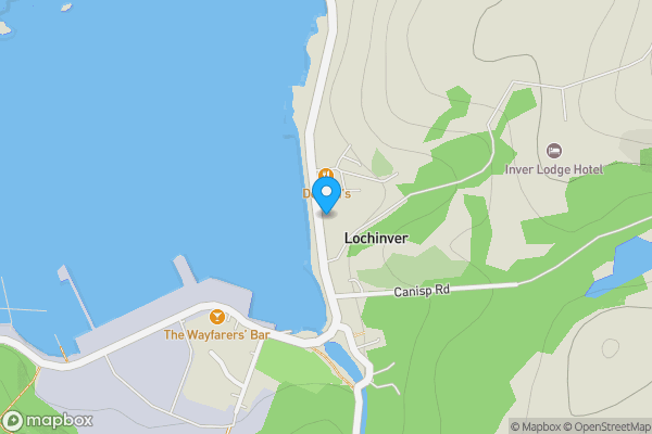 Map location for Polcraig Guest House Cruamer, Cruamer Car Park Access, Lochinver, Highland, IV27 4LD