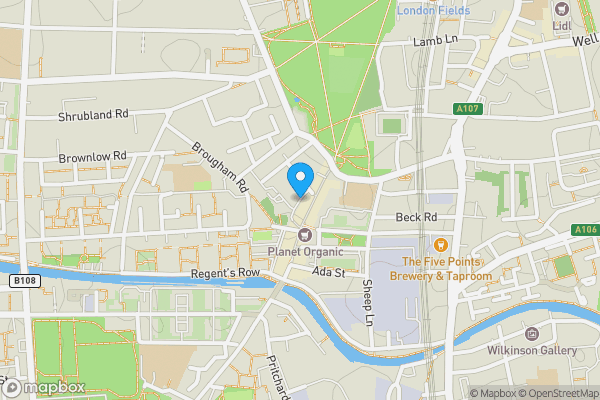 Map location for 59 Welshpool House, Welshpool Street, Hackney, London, E8 4PE