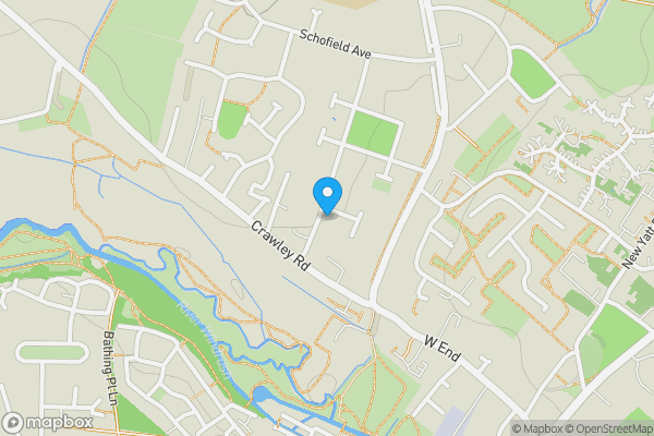 Map location for 6 Westfield Road, Witney, Oxfordshire, OX28 1JG