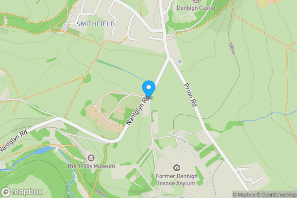 Map location for Tal y Fan Gwynfryn, Nantglyn Road, Denbigh LL16 4ST