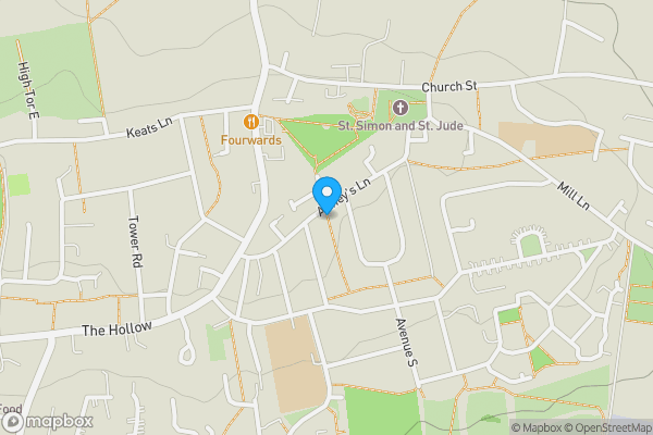 Map location for 36 Almeys Lane, Earl Shilton, Leicester, Leicestershire, LE9 7AJ