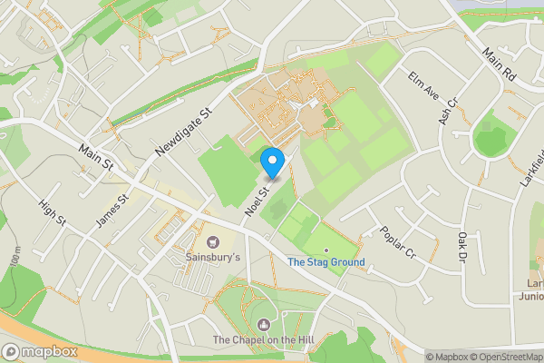Map location for Noel Street, Nottingham, Nottinghamshire, NG7 6BL