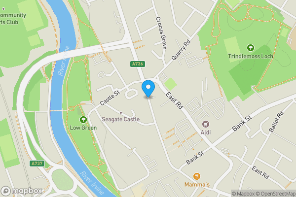 Map location for 24-26 Eglinton Street, Prime Restaurant Investment, Irvine, KA12 8AS