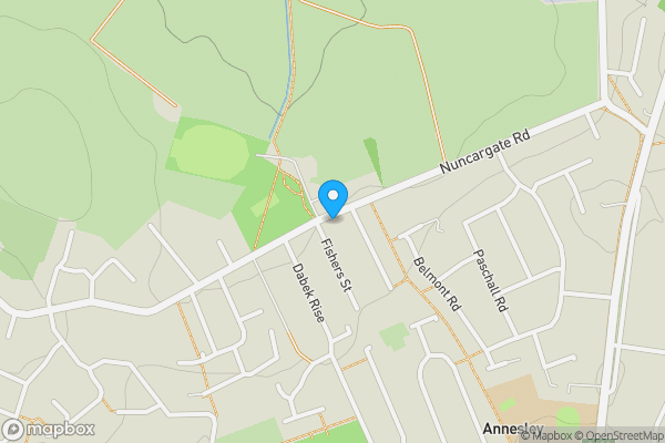 Map location for Buildings at the Rear of, 192-194 Nuncargate Road, Kirkby in Ashfield, Nottinghamshire, NG17 9AG