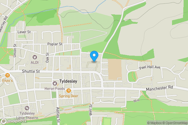 Map location for Beckford Court, Manchester, Lancashire, M29 8GF