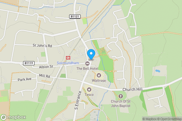 Map location for 17-19-19A, High Street, Saxmundham, Suffolk, IP17 1DF