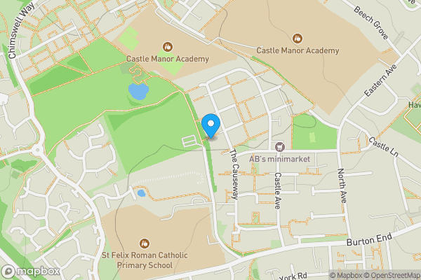 Map location for 6 Conway Close, Haverhill, Suffolk, CB9 9AX