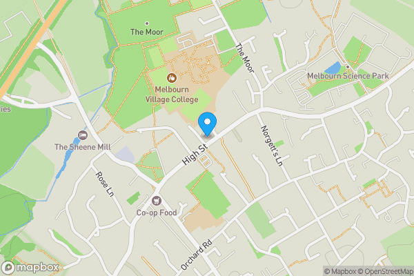 Map location for 30-32 High Street, Royston, Hertfordshire, SG8 6DZ