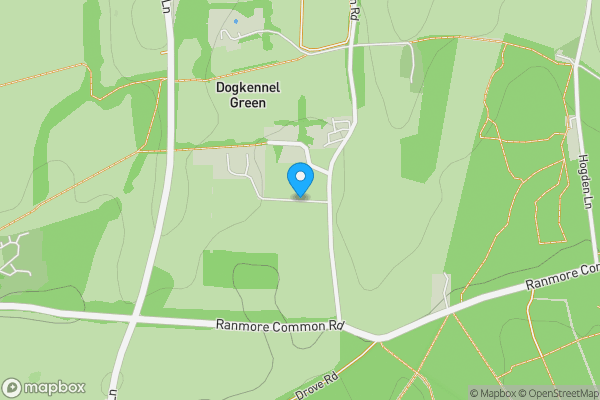 Map location for Land to the west of Limekiln Farm, Ranmore Common, Dorking, Surrey RH5 6SS