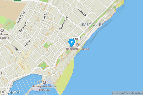 Map location for Wellington Crescent, Ramsgate, Kent, CT11 8JL